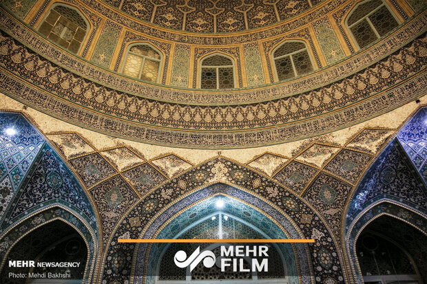 شکوه معماری اسلامی_ایرانی در مسجد اعظم قم