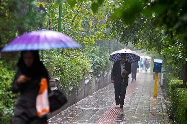 بارش پراکنده باران در استان قم طی روزهای آتی