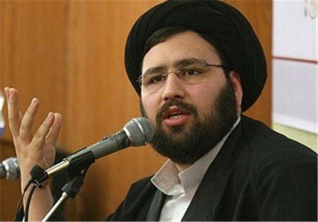 حجت‌الاسلام سید علی خمینی در راهپیمایی روز قدس قم شرکت کرد