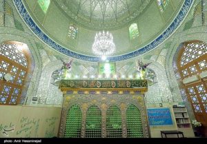 بارگاه امامزاده مبرقع(ع) پذیرای بیش از ۴ هزار زائر داخلی و خارجی است