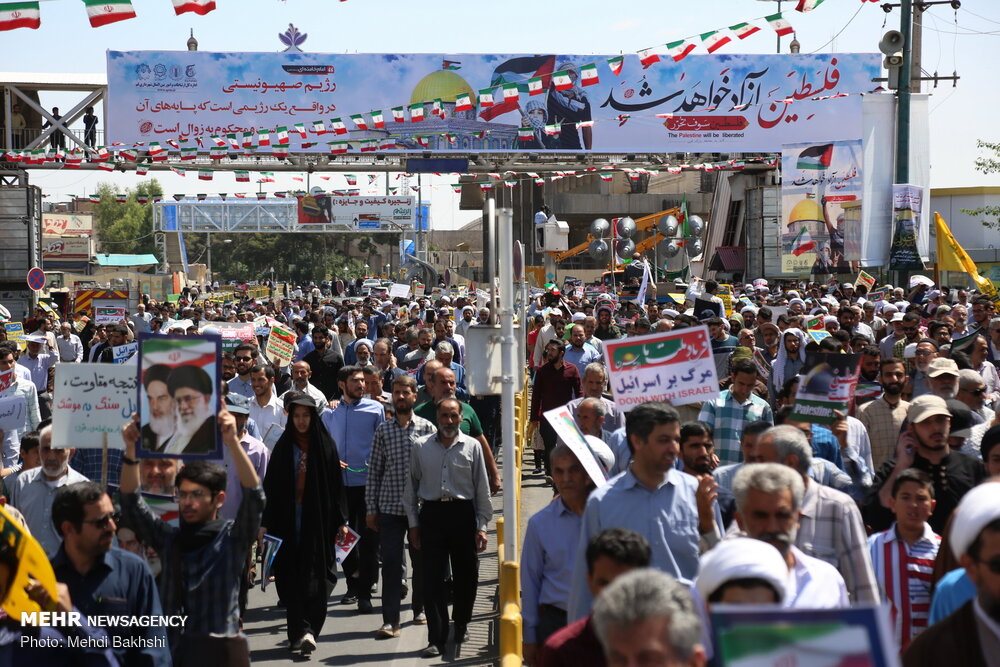 راهپیمایی حماسی روز قدس در قم – پایگاه خبری شهرکریمه | اخبار ایران و جهان