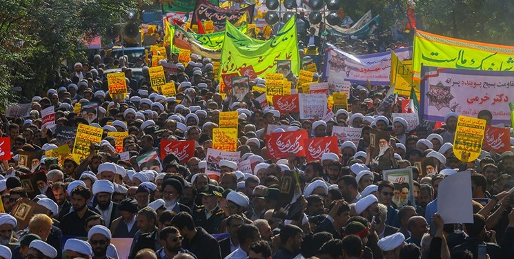 تقدیر شورای هماهنگی تبلیغات اسلامی قم از حضور حماسی مردم در راهپیمایی ۱۳ آبان