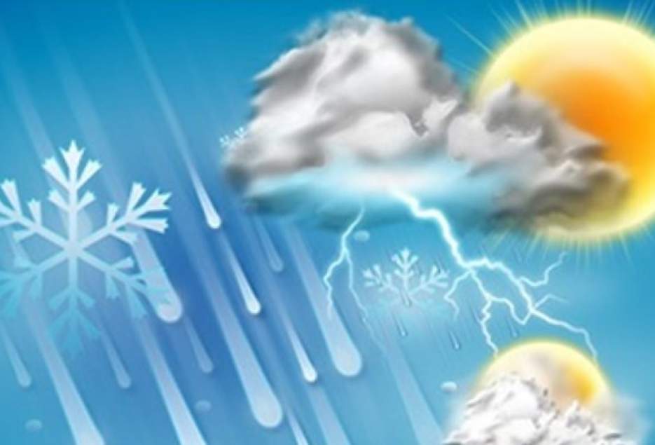 شهرکریمه – پیش بینی بارش باران و برف در قم