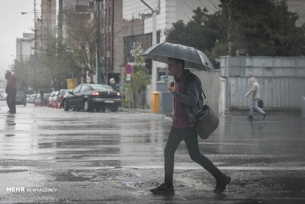 بارش باران و تگرگ در قم – پایگاه خبری شهرکریمه | اخبار ایران و جهان