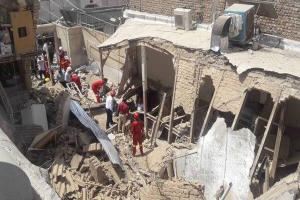 تخریب منزل مسکونی بر اثر انفجار در قم – پایگاه خبری شهرکریمه | اخبار ایران و جهان