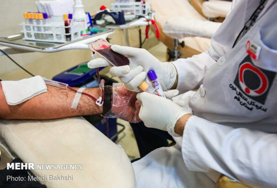 شهرکریمه – تعداد اهدا کنندگان خون در قم افزایش یافت