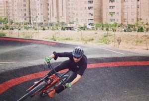 شهرکریمه – اولین دوره مسابقات استانی دوچرخه‌سواری در سبک پمپ ترک برگزار شد