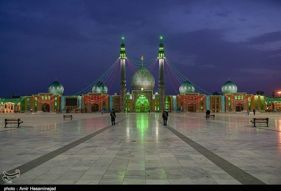 شهرکریمه – صحن مسجد مقدس جمکران در اختیار هیئات مذهبی قرار می‌گیرد