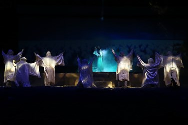 اجرای نمایش فصل شیدایی در قم